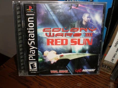 SONY PLAYSTATION COLONY WARS 3 RED SUN PERFECT! COMPLETE!