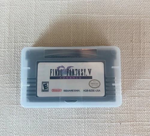 Final Fantasy V 5 Advance Version (Nintendo Gameboy Advance, 2006) Mint