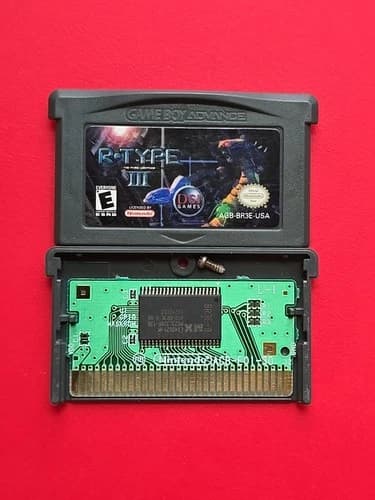 GBA R-Type III: The Third Lightning Game Boy Advance Nintendo GBA Authentic