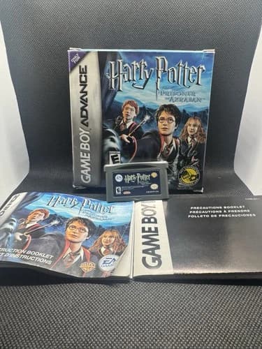 Harry Potter and the Prisoner of Azkaban GameBoy Advance CIB USED