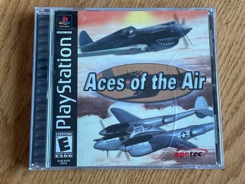 Aces of the Air (Sony PlayStation 1, 2002) CIB Complete w/ Manual
