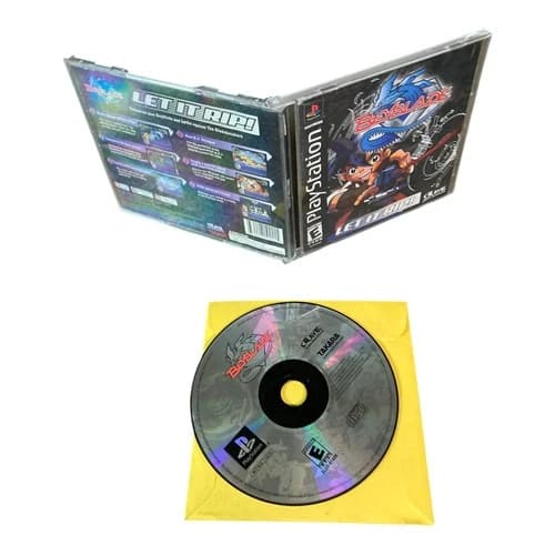 Sony PlayStation 1 PS1 CIB Complete TESTED Beyblade CF