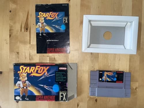 Star Fox (SNES) CiB Authentic Game Tested Works