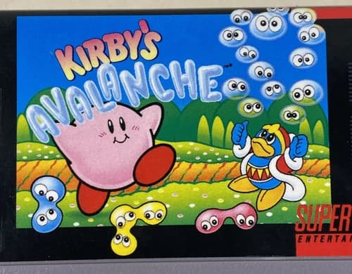 SNES Kirby‘s Avalanche( Tested )