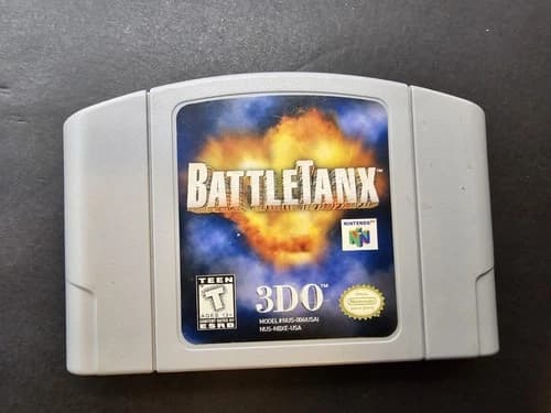 BattleTanx Nintendo 64 Game Authentic N 64