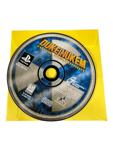 Sony PlayStation 1 PS1 Disc Only TESTED Duke Nukem: Total Meltdown