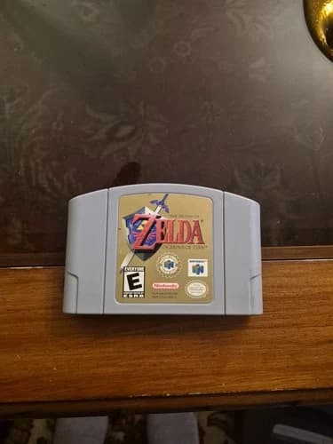 Legend of Zelda-Ocarina of Time - Nintendo 64 (N64) cartridge