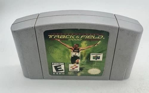 International Track & Field 2000 Nintendo 64 N64 Cleaned & Tested Authentic