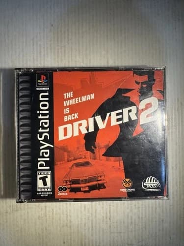 Driver 2 The Wheelman is Back (Sony PlayStation 1, 2000) PS1 Complete CIB Tested