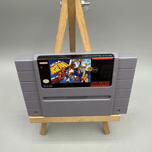 NCAA BASKETBALL (Super Nintendo, SNES Video Game) Tested Works