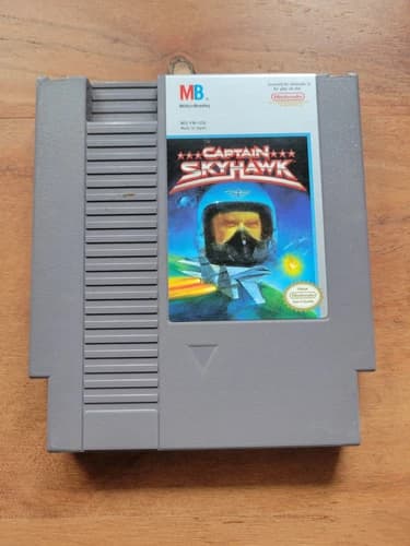 Captain Skyhawk -Nintendo- 1989 NES *FREE SHIPPING* AUTHENTIC VINTAGE