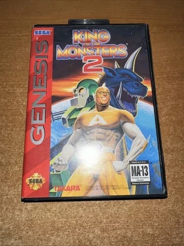 King Of The Monsters 2 Sega Genesis CIB