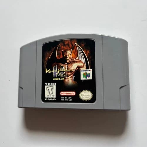 Killer Instinct Gold (Nintendo 64 N64) Tested - Authentic