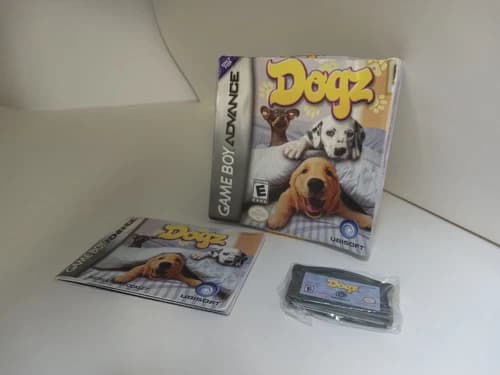 DOGZ game for Gameboy Advance Dogs CIB Complete Never used ###
