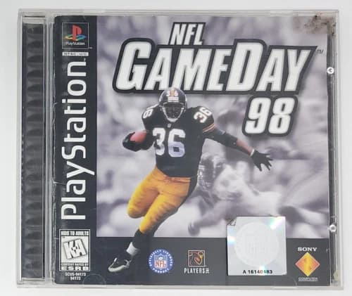 NFL GameDay 98 (Sony PlayStation 1, 1997) Complete (Resurfaced)