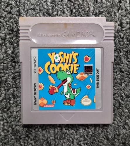 Yoshi's Cookie (Nintendo Game Boy, 1993) GB Original