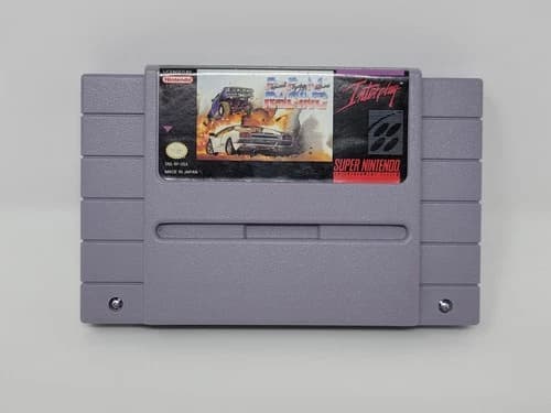 Radical Psycho Machine Racing RPM - Authentic Super Nintendo Game SNES - Tested