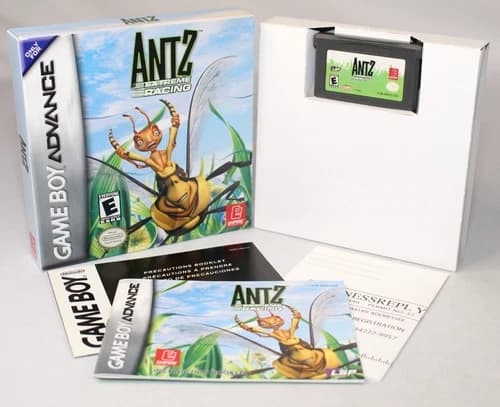 Antz Extreme Racing GBA Game Boy Advance Complete CIB Great Condition w/ REG!
