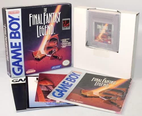The Final Fantasy Legend Game Boy Complete CIB! Good Condition w/ RARE MAP!