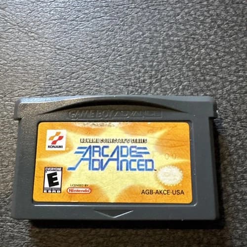 Konami Collector's Series Arcade Advanced Nintendo Game Boy Advance GBA