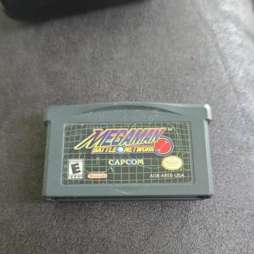 Capcom Mega Man Battle Network Nintendo Game Boy Advance Cartridge NTSC-U/C