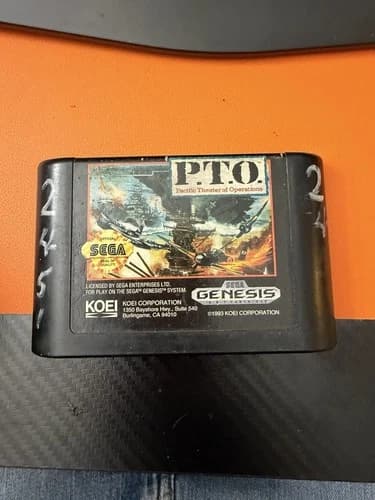P.T.O. (Sega Genesis, 1993)