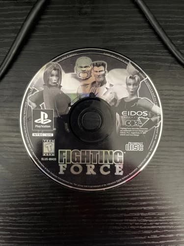 Fighting Force (Sony PlayStation 1, Disc Only, Tested & Working)