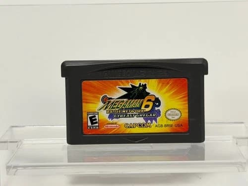 Mega Man Battle Network 6: Cybeast Gregar (Nintendo Game Boy Advance GBA) Auth..