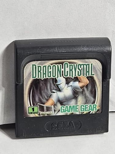 Dragon Crystal Game Gear Sega RPG Fantasy Classic Game 1991