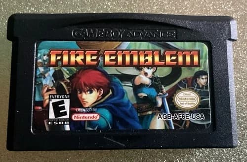 Nintendo Gameboy Advance Fire Emblem Game Cartridge Only