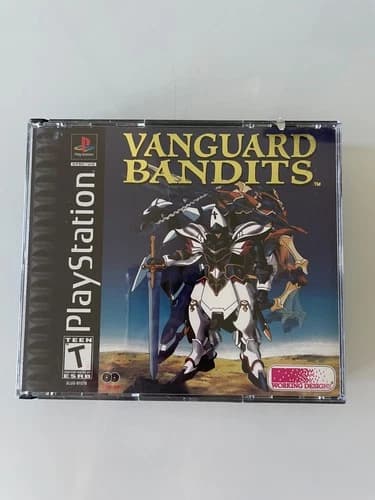 Vanguard Bandits (Sony PlayStation 1 PS1, 2000), Complete in Box, CIB