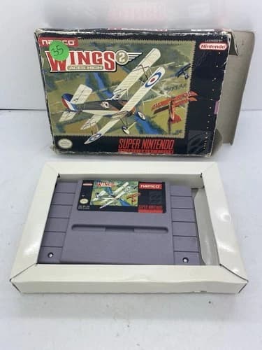 Wings 2 Aces High (Super Nintendo SNES)