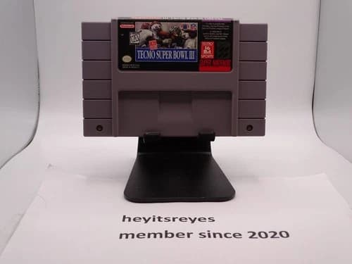 Tecmo Super Bowl III: Final Edition - Super Nintendo - Original Cartridge