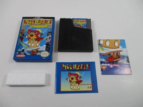 PUSS 'N BOOTS: PERO'S GREAT ADVENTURE Nintendo NES Game CIB Authentic!