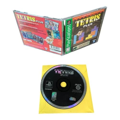 Sony PlayStation 1 PS1 CIB Complete TESTED Tetris Plus GH CF