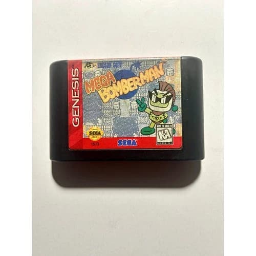 Mega Bomberman (Sega Genesis) Works Authentic🔥
