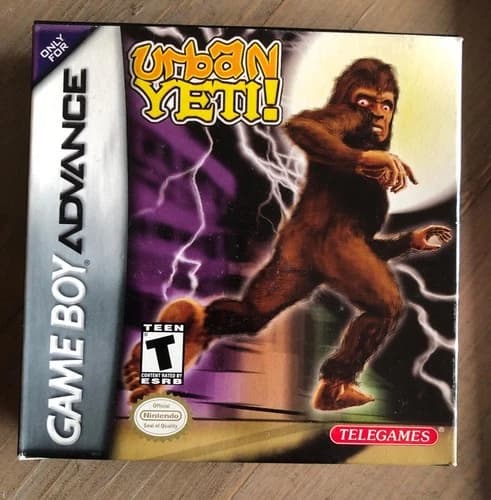 Urban Yeti Gameboy Advance Rare Game