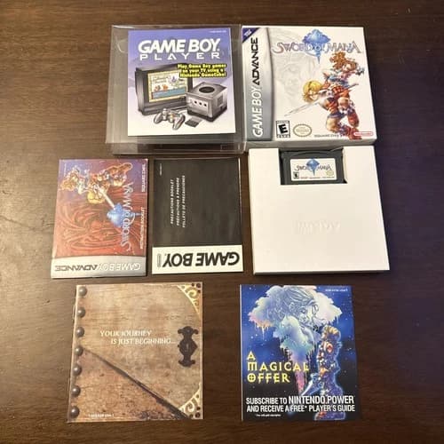 Sword of Mana (Nintendo GameBoy Advance GBA) Complete - Tested - Authentic