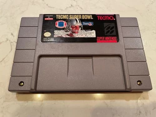 SNES: Tecmo Super Bowl (1993) - Tested - Game