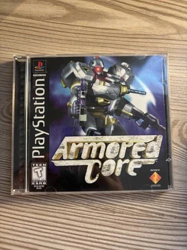 Armored Core (Sony PlayStation 1, 2000) Complete with Manual