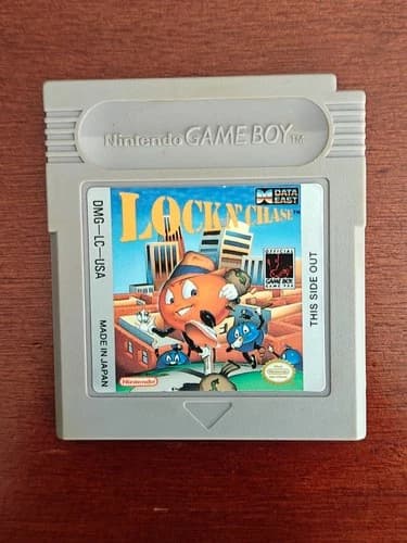 Lock N' Chase (Nintendo Game Boy, 1990) Authentic Tested