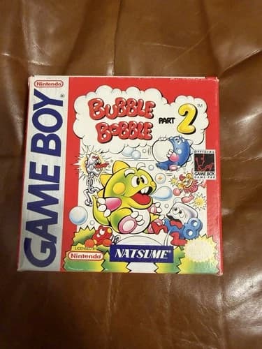 Bubble Bobble 2 Nintendo Game Boy Complete In Box Great Shape