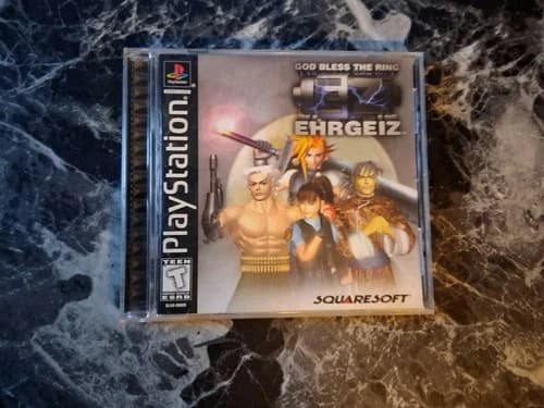 Ehrgeiz Playstation PS1 Complete CIB Tested