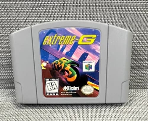 Extreme-G (Nintendo 64, 1997) N64-Authentic-Cartridge Only-tested Working!