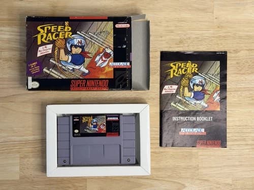 Speed Racer (1994) - Super Nintendo SNES CIB TESTED