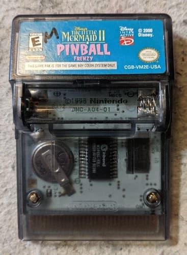 Disney's The Little Mermaid II: Pinball Frenzy [Game Boy Color - CGB-VM2E-USA]