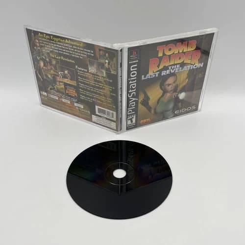 Tomb Raider: The Last Revelation (PlayStation 1 PS1) Black Label CIB