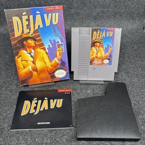 Deja Vu (NES) - CIB Great Condition