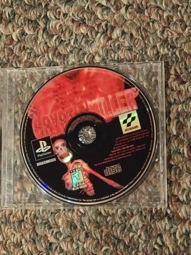 Crypt Killer (Sony PlayStation 1 PS1, 1997) Konami Video Game DISC ONLY