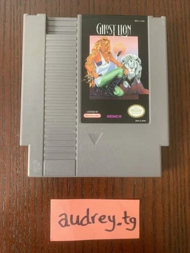Ghost Lion - Nintendo NES authentic cartridge - TESTED AND WORKING